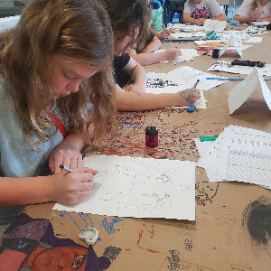 Drawing Exploration Camp: Monday April 21 (single day) age 7-14