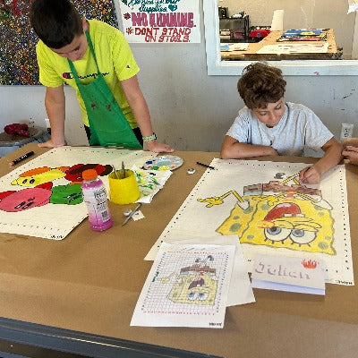 Drawing extravaganza (age 7-10) Sept. 6-Oct. 18 (9:30-10:30am) 7-weeks