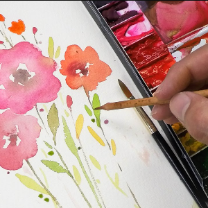 Beginner Watercolor Painting Class