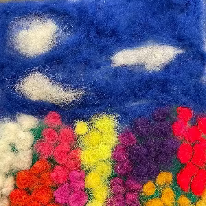 Felting landscape