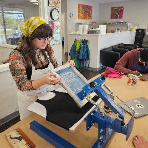 Silkscreen Printing (Sundays 1-2:30pm)