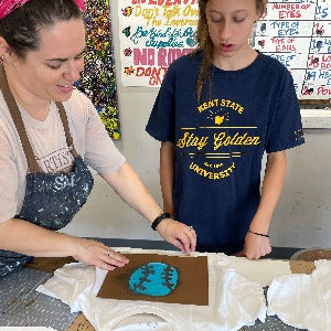 Single Day Spring Break camp T-shirt Printing (age 7-14) April 5 (1/2 day only)