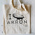 Tote bag: I (blimp) Akron (studio pick up)