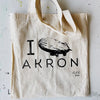 Tote bag: I (blimp) Akron (studio pick up)