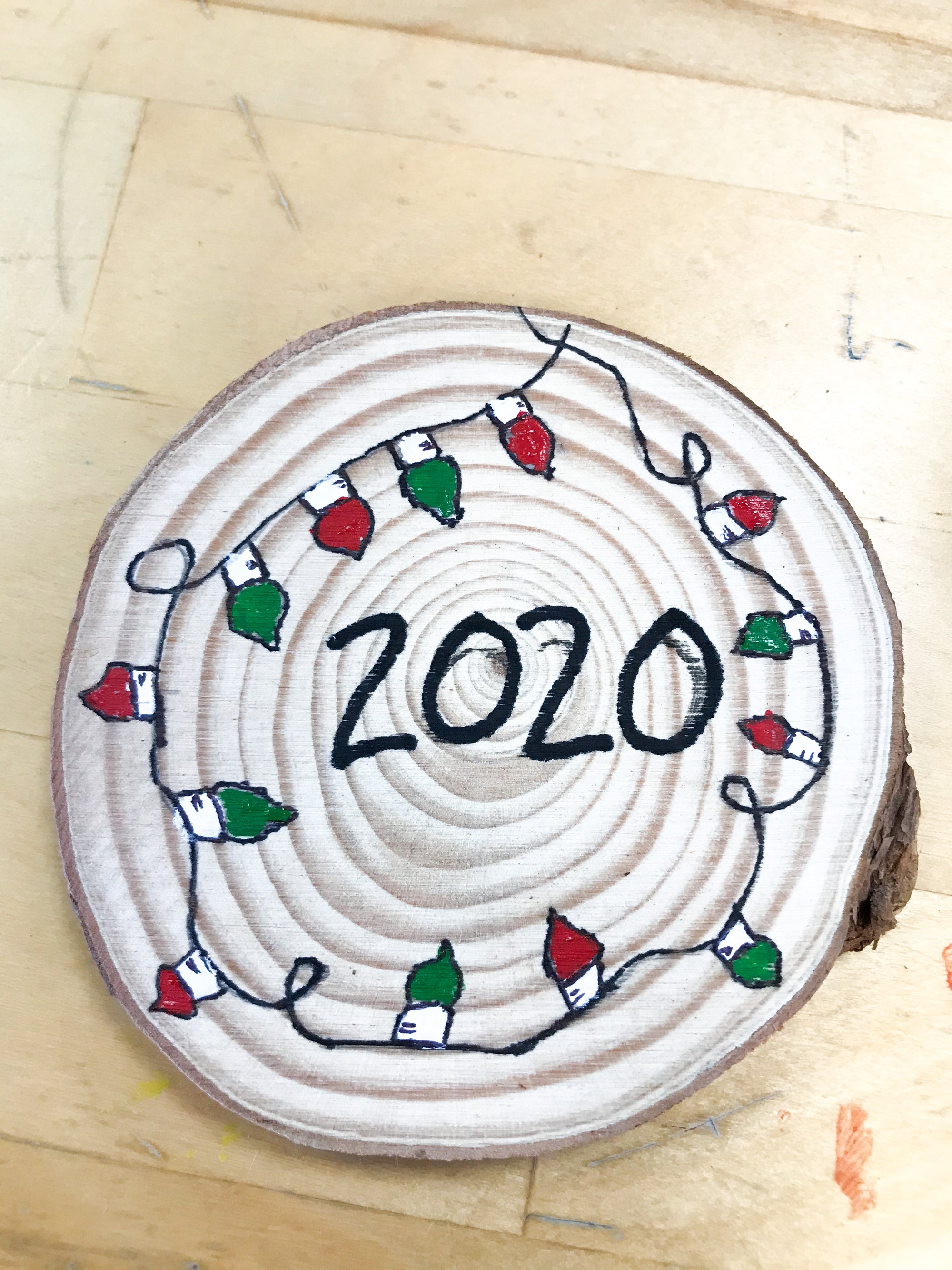 Art Kit: Wooden ornaments/coasters (shipping) - Akron ArtWorks
